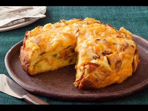 How to Make Slow-Cooker Cheesy Bacon Strata