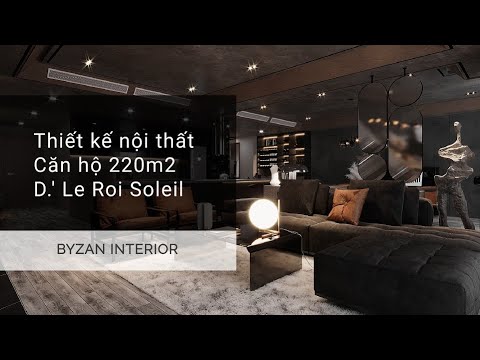 Thiết kế Nội thất Căn hộ D.' Le Roi Soleil Hiện đại Đẳng cấp | Byzan ...