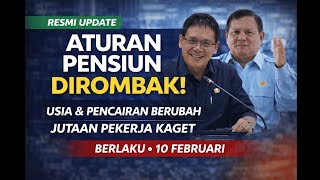 Resmi! Usia Pensiun Diubah, Rencana Hidup Jutaan Pekerja Indonesia Terancam