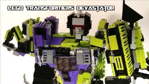 Lego Transformer Devastator G1 By BX Brix