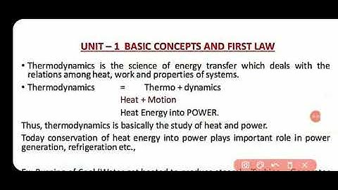Thermodynamics basic- GATE / TNEB TANGEDCO AE MECHANICAL CLASS - TAMIL AND ENGLISH