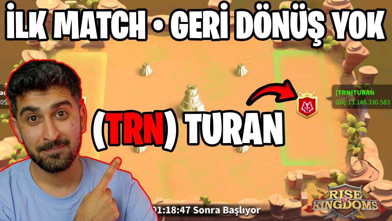 TRN TAKIMI İLE İLK BÜYÜK ÇATIŞMA SAVAŞIMIZ BAŞLADI !  -  Rise of Kingdoms
