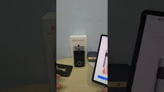 Setting Up Your V5 Doorbell Video Cam Using Aiwit App Unboxing And Connect To Phone .