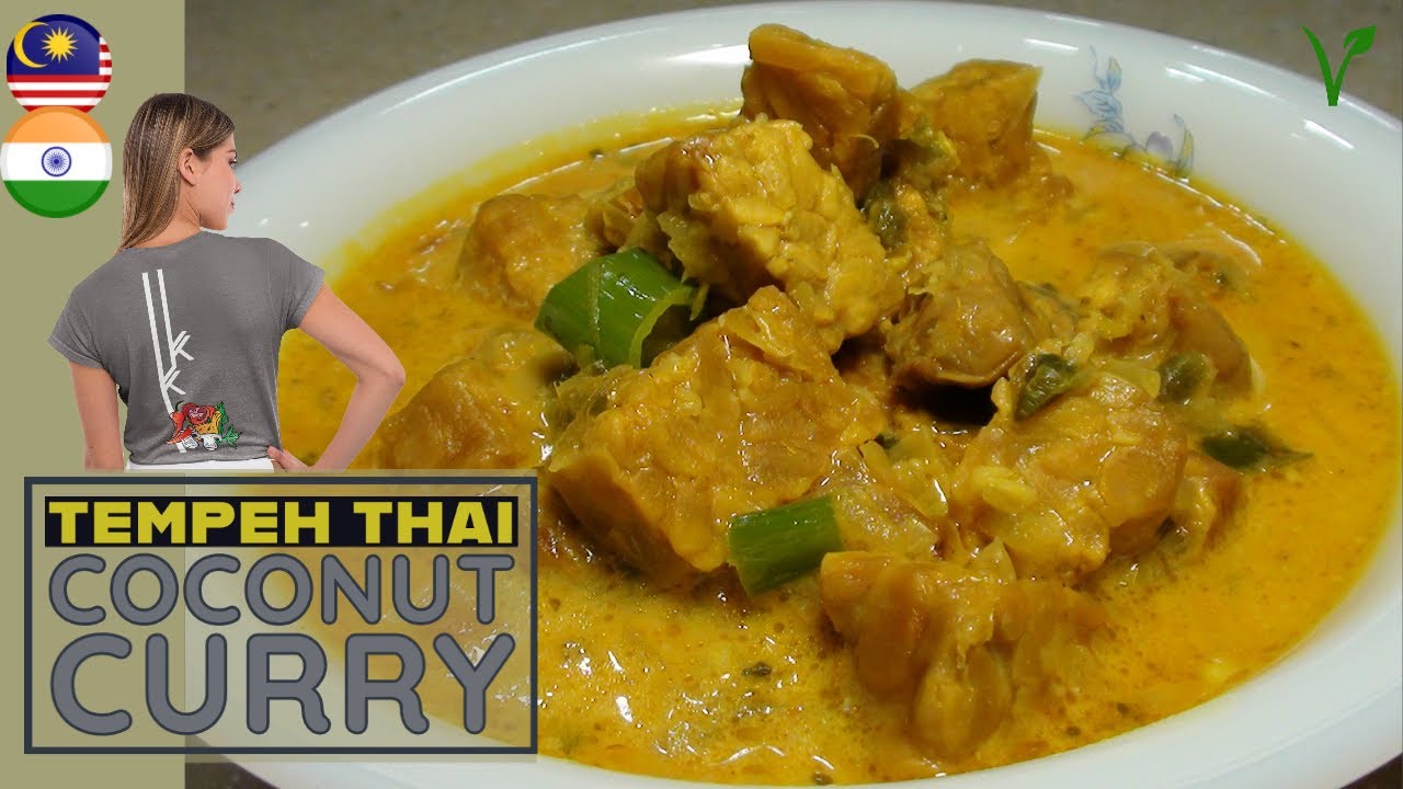 Tempeh Thai Coconut Curry | Rich and Flavourful | Aromatic | So Tasty | VEGAN | Highly Recommended 👍