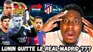 Gros DÉSACCORD entre LUNIN et Le REAL MADRID/ Décision RADICALE Pour V.ROQUE au Barça