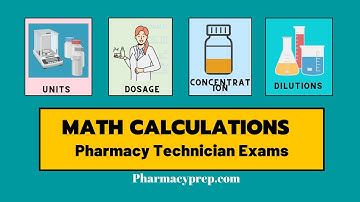 Pharmacy Calculations for Pharmacy Technician Exams Made Easy