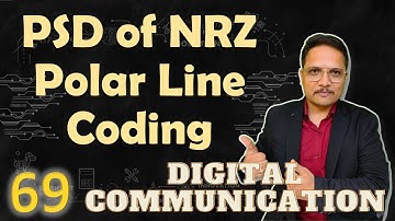 PSD of NRZ Polar Line Coding