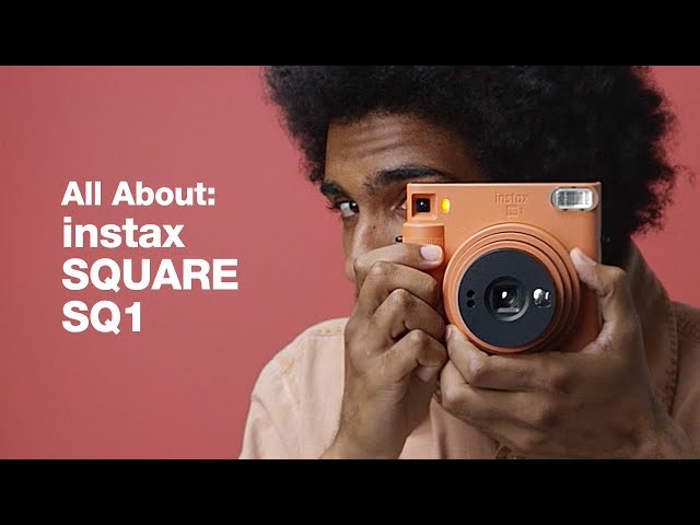 Fujifilm Instax Square SQ1 Camera - Terracotta Orange