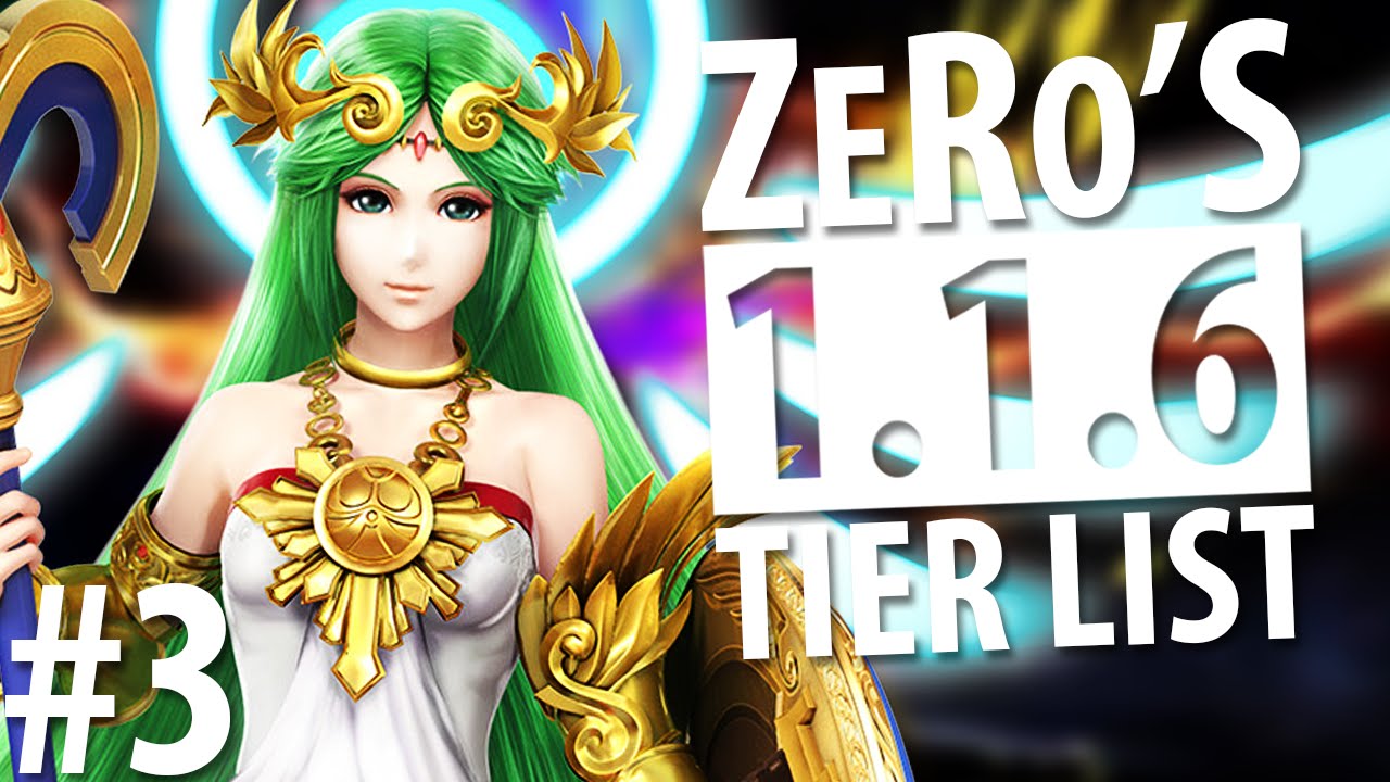 Super Smash Bros Wii U Tier List 1 1 6 Mid Tier Zero