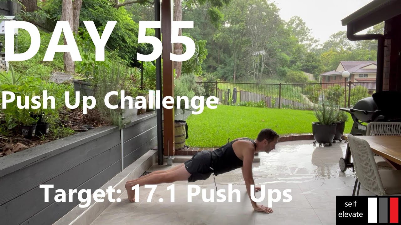 365 Day Push Up Challenge - Day 55 - YouTube