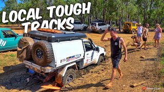 OVERNIGHTER 4x4 TRIP + Getting Bogged...