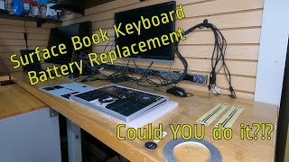 Surface Book 2 Keyboard Battery Replacement!