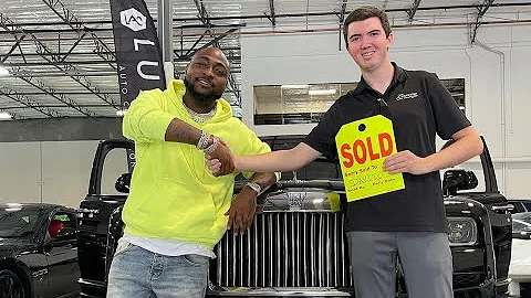 DAVIDO spends $350,000 on his first Rolls Royce truck
