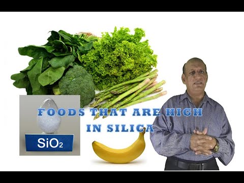 الأطعمة التي تحتوي على نسبة عالية من السيليكا     