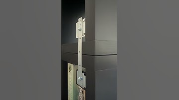 Attaching two Ikea Kallax shelves together without drilling or using glue #shorts #ikeahack