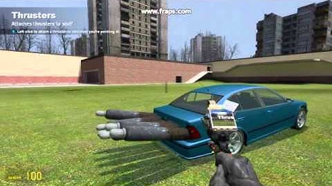 Garrys mod Fun with Thrusters