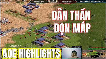 Sự Bá Đạo Của Dân Thần Đời 4 - CHUYỂN BẠI THÀNH THẮNG | AOE Highlights