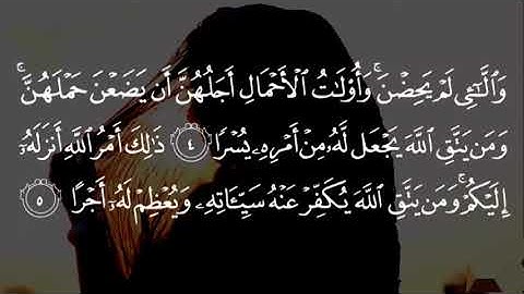 سوره الطلاق بصوت القارئ محمد اللحيدان 