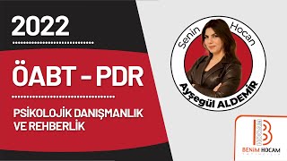 4) ÖABT PDR - Psikolojik Danışma İlke ve Teknikleri IV - Ayşegül ALDEMİR - 2022