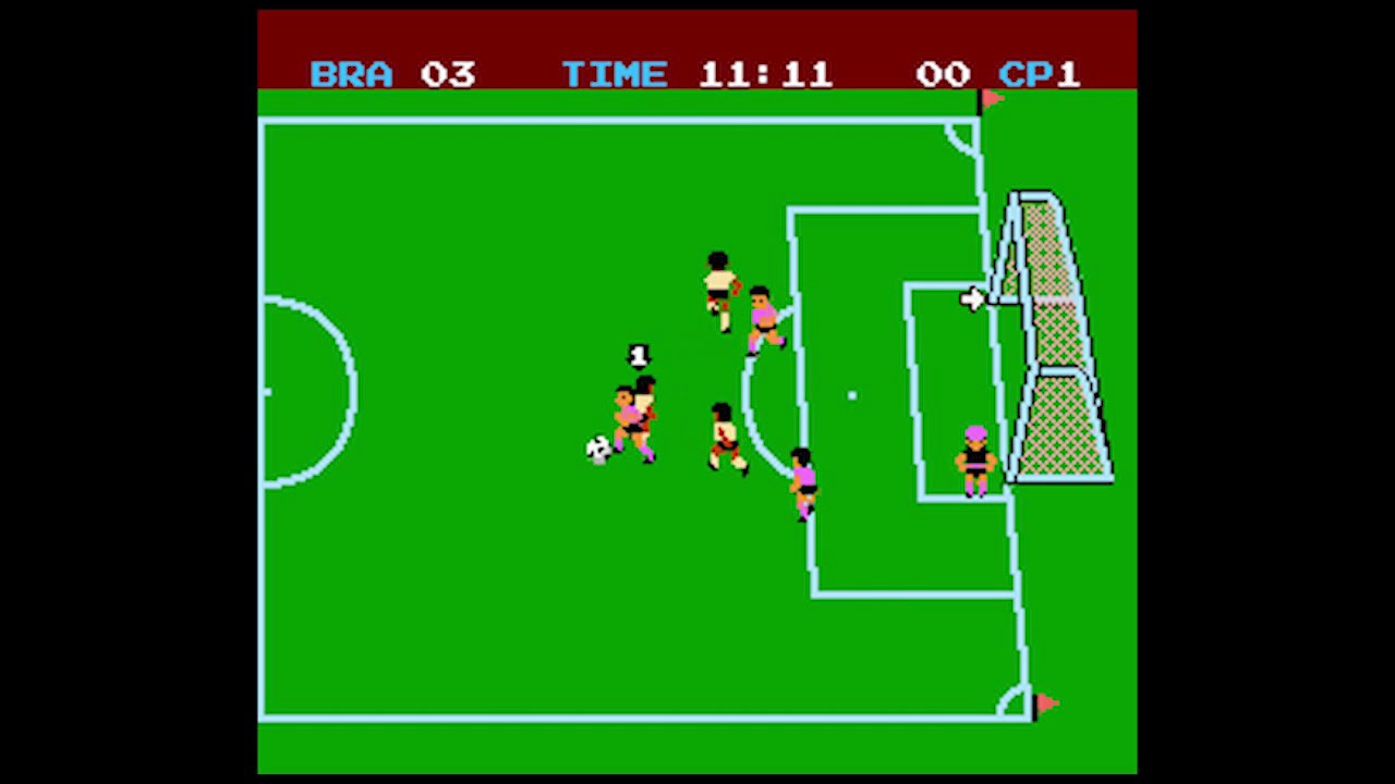 NES Soccer (1985) Gameplay - YouTube