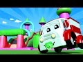 Kids car cartoon - The Bouncy Castle - One Zeez & Car City ! Cars and Trucks Cartoon for kids