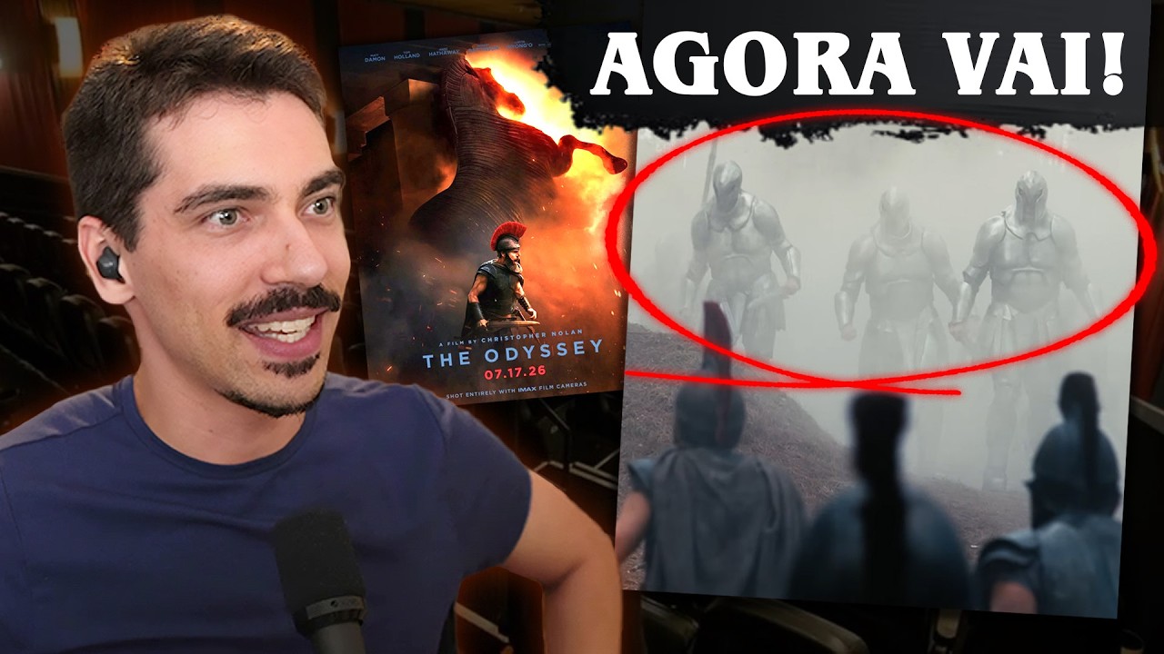 O novo trailer de A ODISSEIA tá lindo!