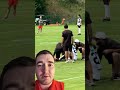 SCARY Injury At Browns Training Camp #shorts