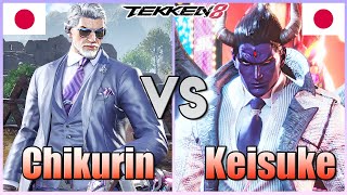 Tekken 8  ▰  THY Chikurin (Victor) Vs Keisuke (#1 Kazuya) ▰  Player Matches!