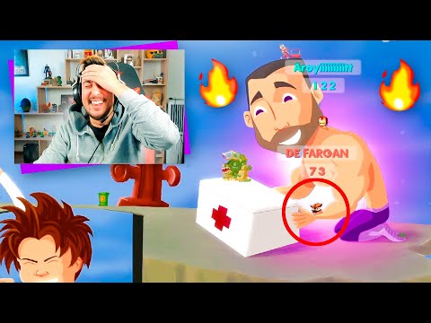 WORMS! I PROTECT MYSELF IN VEGETTA'S WARM MUSCLES!