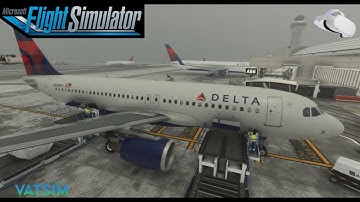 MSFS Fenix A320 in VR LIVE! | ** VATSIM Friday Night Ops! **