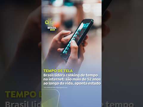 Brasileiros lideram ranking global de conectividade