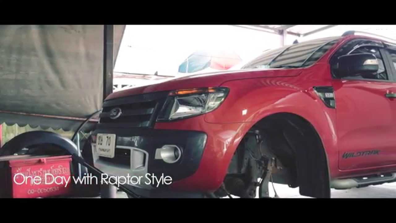 One Day with Ford Ranger T6 Raptor Style - YouTube