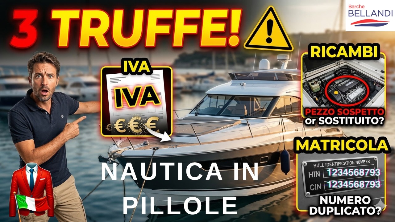 ⁣Le 3 truffe nel mercato nautico che nessuno ti dice