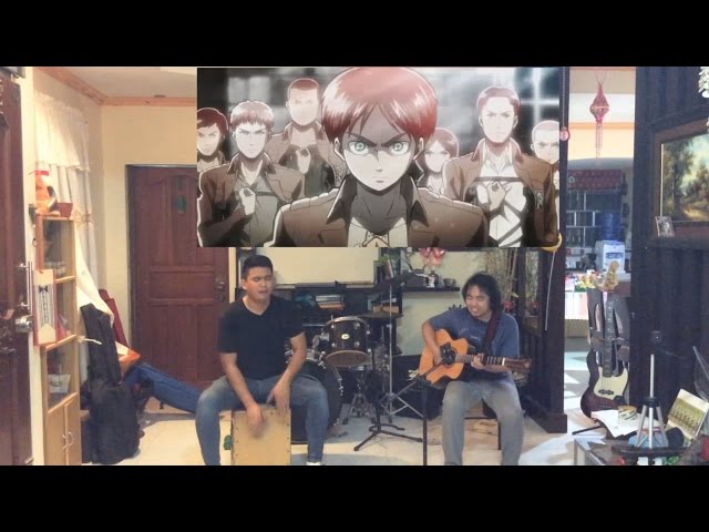 Attack on Titan (Shingeki no Kyojin) opening theme- mavilon cover class=