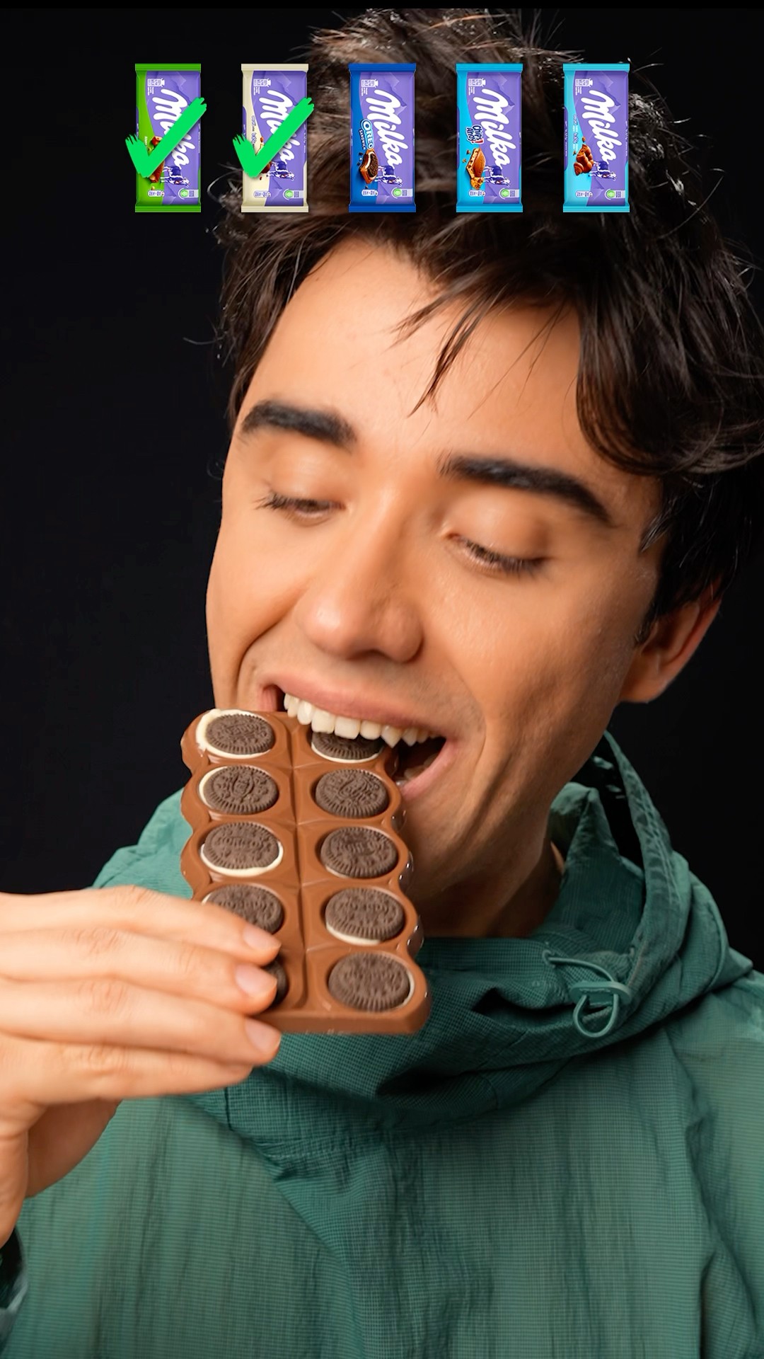 This Milka \u0026 Oreo Chocolate ASMR Eating ?