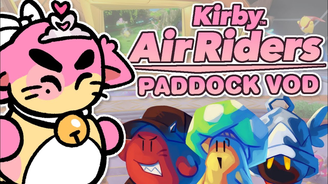 Kirby Air Riders Open Paddock w/ End, Lina & Ivory! 2025-12-21 - nekolacey VODs