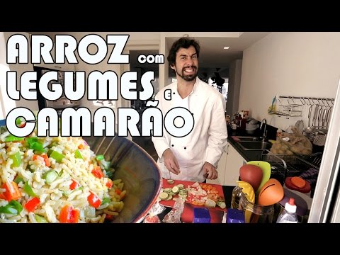 Vídeo: Caçarola De Legumes Com Arroz E Camarão