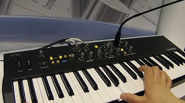 NAMM 2018   Waldorf STVC String Synthesizer