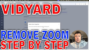 ✅ How To Unlink Zoom Account From Vidyard 🔴