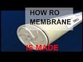 Ro membrane how it is made