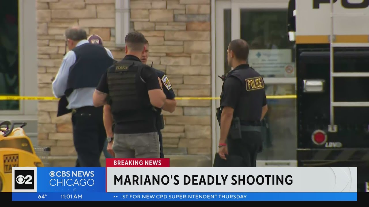 Shooting at Mariano's in Evergreen Park leaves woman dead YouTube