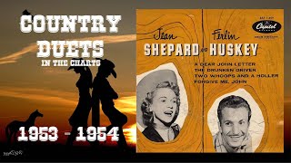 Country Duets In The Charts 1953 - 1954