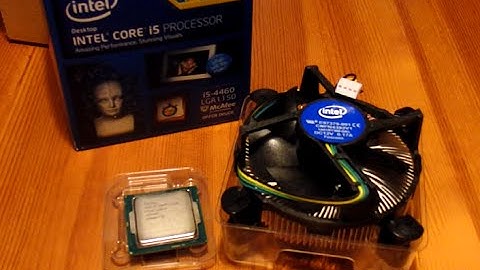 Intel i5 4460 CPU Soket 1150 Haswell Refresh CPU Quad Core - Unboxing