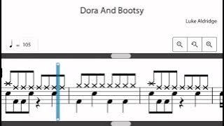Dora and Bootsy Rockschool Drums Grade 2 (Drumless)