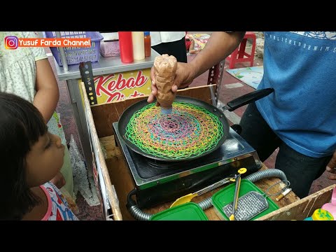 Resep Kue Jala Pelangi | Kue Sarang Laba-laba. 