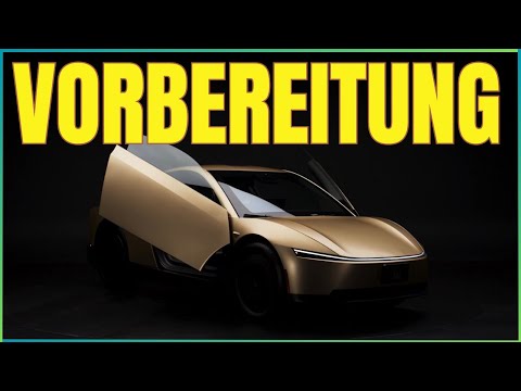 Vorbereitung auf das Cybercab beginnt!