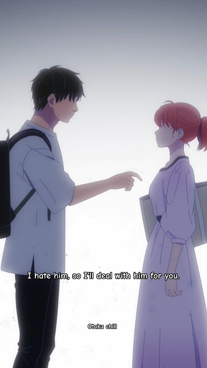 'If he make you cry just tell me 💔🥺' Oushi and  Yuki -[ A sign of affection ep 11 ]