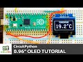 Raspberry Pi Pico OLED ( SSD1306) display tutorial using CircuitPython
