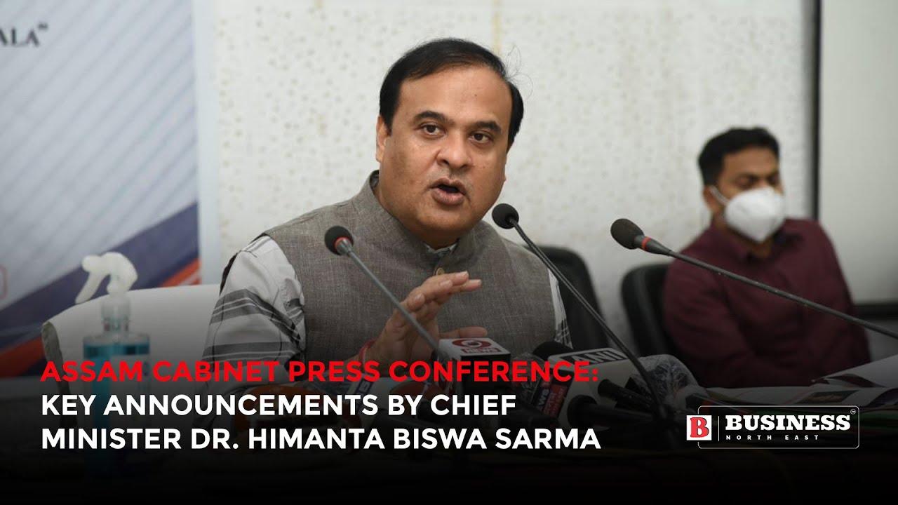 Assam Cabinet Press Conference: Key Announcements by Chief Minister Dr ...