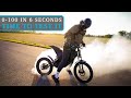Test Riding CyberBike / Demonstrating Speed, Torque, Acceleration & Brakes